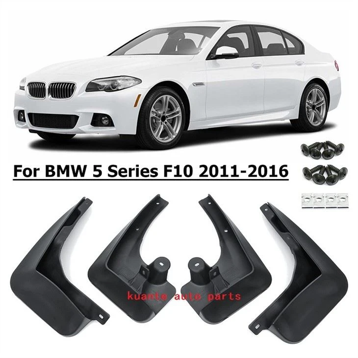 BMW 5 시리즈 F10 2011-2016용 자동차 머드 플랩