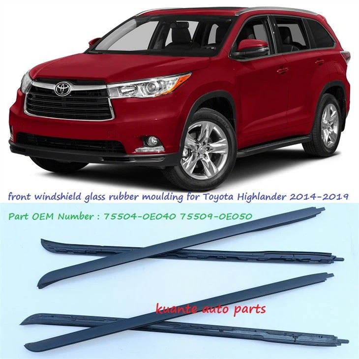 front windshield moulding for Highlander 2015
